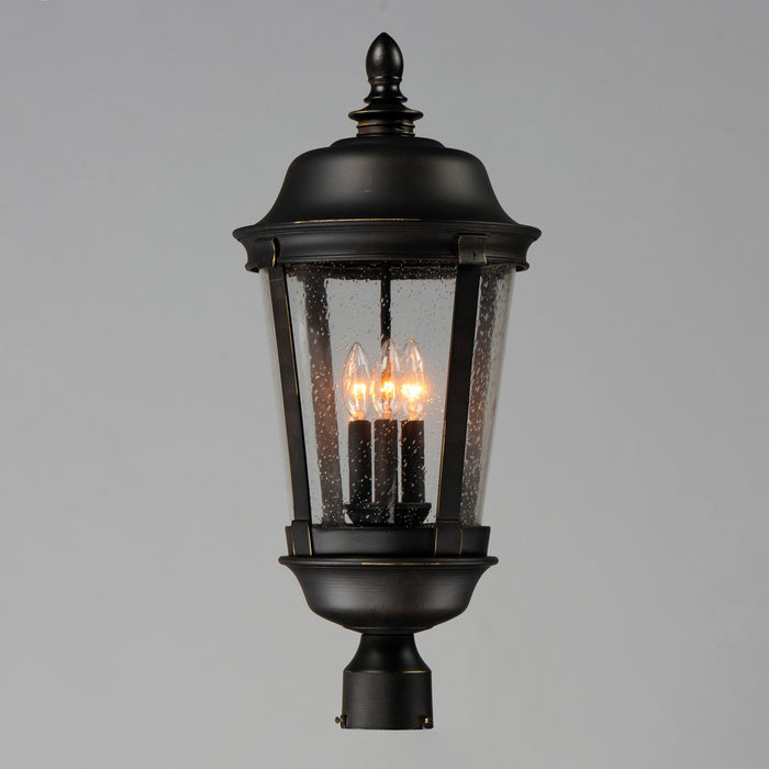 Myhouse Lighting Maxim - 3022CDBZ - Three Light Outdoor Pole/Post Lantern - Dover DC - Bronze