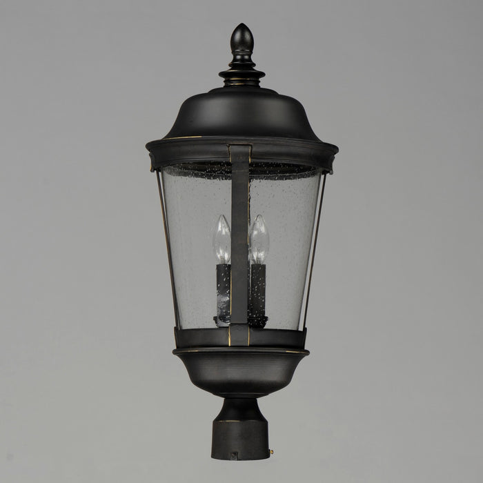 Myhouse Lighting Maxim - 3022CDBZ - Three Light Outdoor Pole/Post Lantern - Dover DC - Bronze