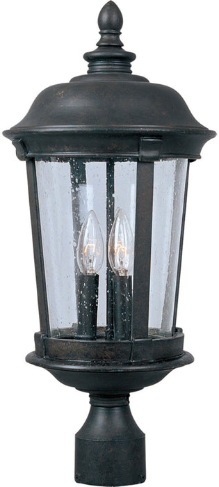 Myhouse Lighting Maxim - 3022CDBZ - Three Light Outdoor Pole/Post Lantern - Dover DC - Bronze