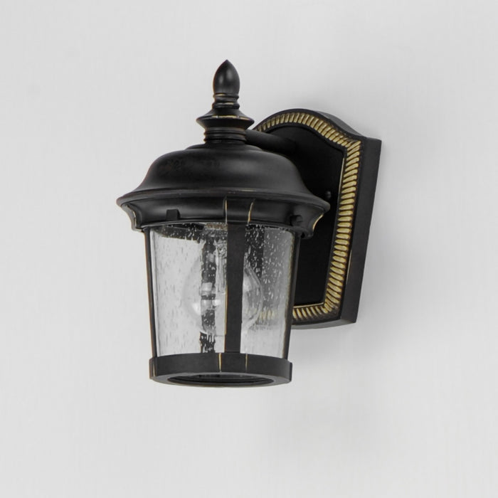 Myhouse Lighting Maxim - 3026CDBZ - One Light Outdoor Wall Lantern - Dover DC - Bronze