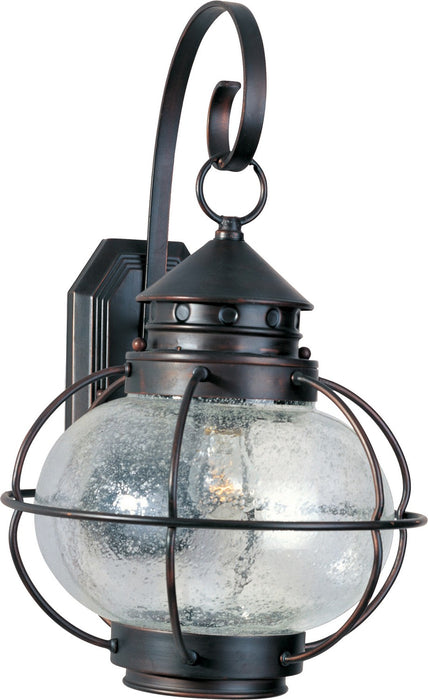 Myhouse Lighting Maxim - 30503CDOI - One Light Outdoor Wall Lantern - Portsmouth - Oil Rubbed Bronze