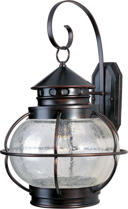 Myhouse Lighting Maxim - 30504CDOI - One Light Outdoor Wall Lantern - Portsmouth - Oil Rubbed Bronze