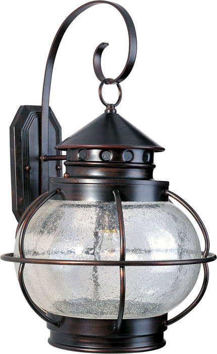 Myhouse Lighting Maxim - 30504CDOI - One Light Outdoor Wall Lantern - Portsmouth - Oil Rubbed Bronze