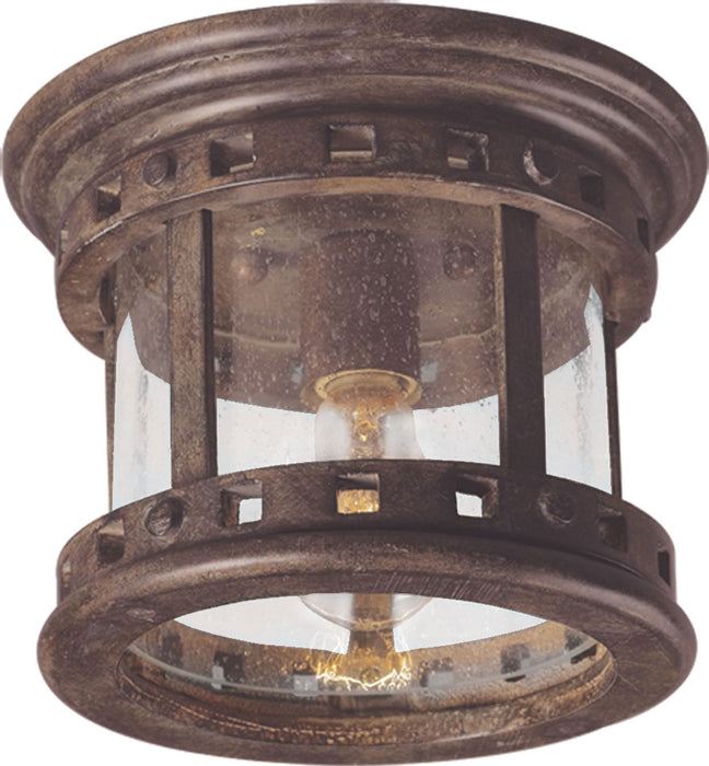 Myhouse Lighting Maxim - 3130CDSE - One Light Outdoor Ceiling Mount - Santa Barbara DC - Sienna