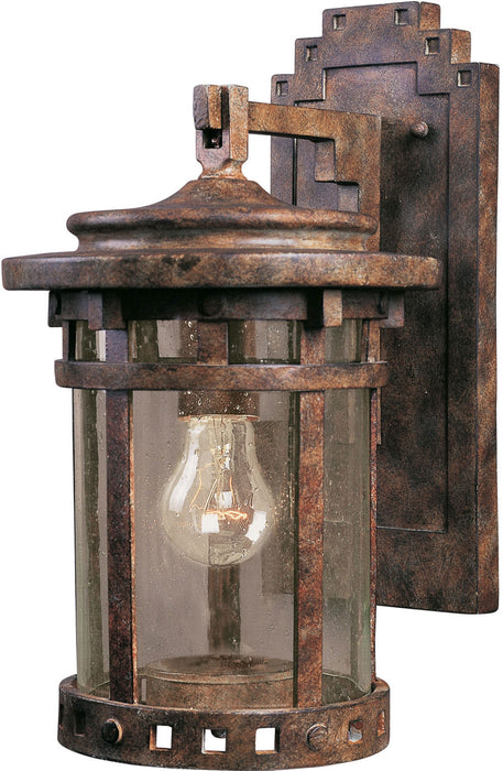 Myhouse Lighting Maxim - 3131CDSE - One Light Outdoor Wall Lantern - Santa Barbara DC - Sienna