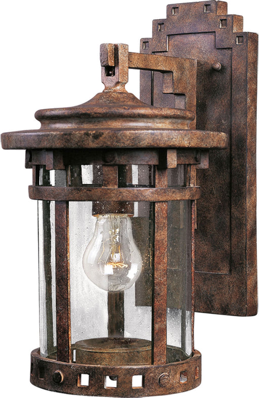 Myhouse Lighting Maxim - 3133CDSE - One Light Outdoor Wall Lantern - Santa Barbara DC - Sienna