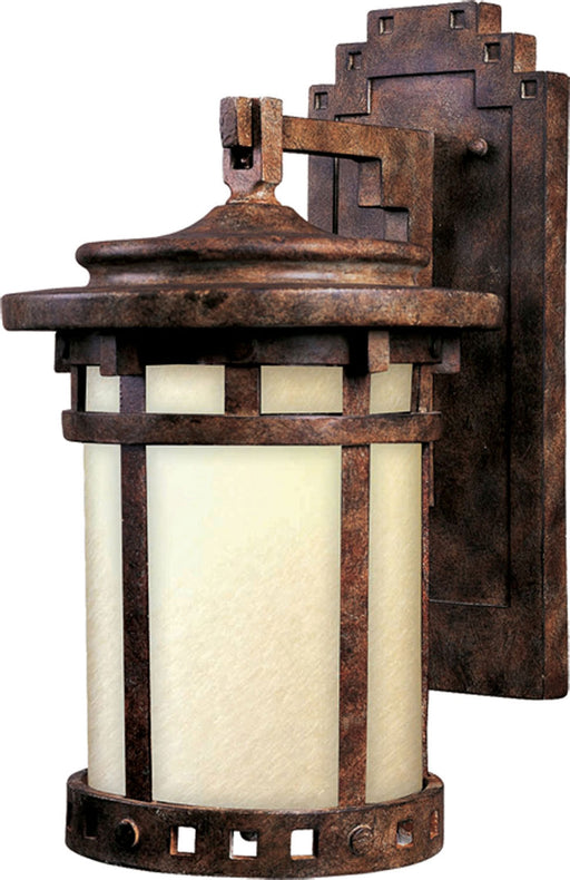 Myhouse Lighting Maxim - 3143MOSE - One Light Outdoor Wall Lantern - Santa Barbara Dark Sky - Sienna