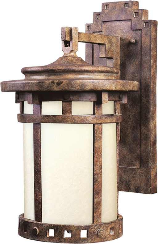 Myhouse Lighting Maxim - 3144MOSE - One Light Outdoor Wall Lantern - Santa Barbara Dark Sky - Sienna