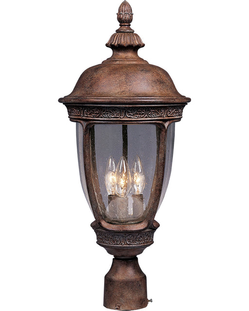 Myhouse Lighting Maxim - 3460CDSE - Three Light Outdoor Pole/Post Lantern - Knob Hill DC - Sienna