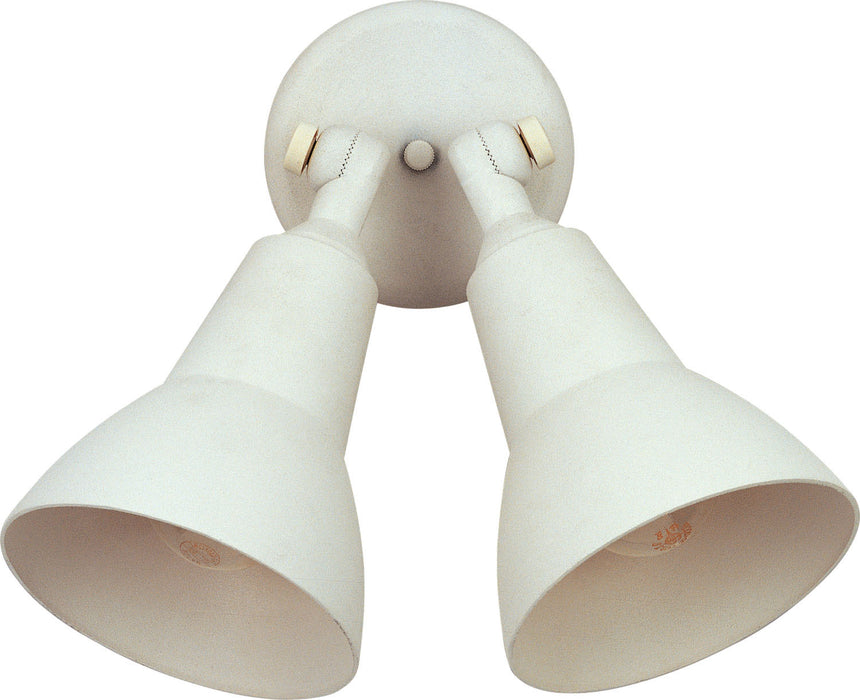 Myhouse Lighting Maxim - 92008WT - Two Light Outdoor Wall Lantern - Spots - White
