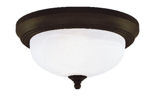 Myhouse Lighting Westinghouse Lighting - 6429100 - Two Light Flush Mount - Flush Mounts Oil Rubbed Bronze - Oil Rubbed Bronze