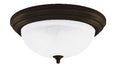 Myhouse Lighting Westinghouse Lighting - 6429200 - Three Light Flush Mount - Flush Mounts Oil Rubbed Bronze - Oil Rubbed Bronze