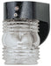 Myhouse Lighting Westinghouse Lighting - 6694900 - One Light Wall Fixture - Jelly Jar - Black