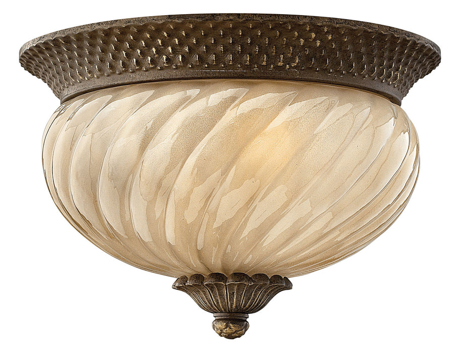 Myhouse Lighting Hinkley - 2128PZ - LED Flush Mount - Plantation - Pearl Bronze