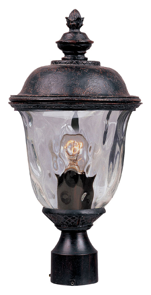 Myhouse Lighting Maxim - 3426WGOB - One Light Outdoor Pole/Post Lantern - Carriage House DC - Oriental Bronze