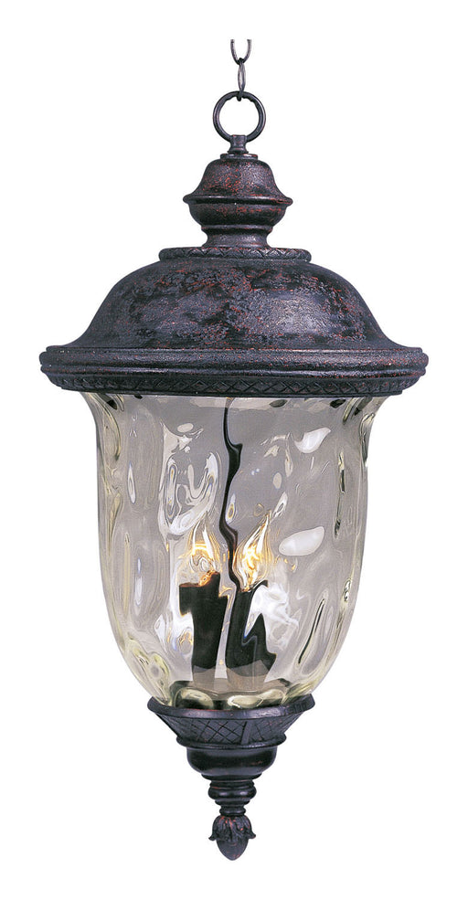 Myhouse Lighting Maxim - 3427WGOB - Three Light Outdoor Hanging Lantern - Carriage House DC - Oriental Bronze