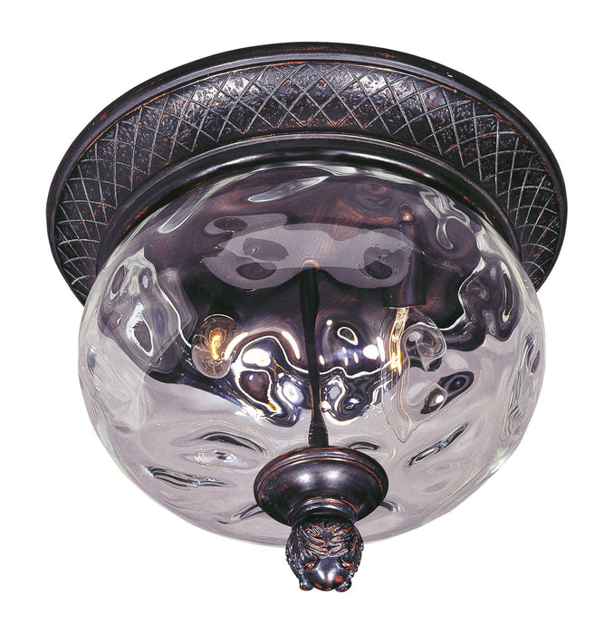 Myhouse Lighting Maxim - 3429WGOB - Two Light Outdoor Ceiling Mount - Carriage House DC - Oriental Bronze