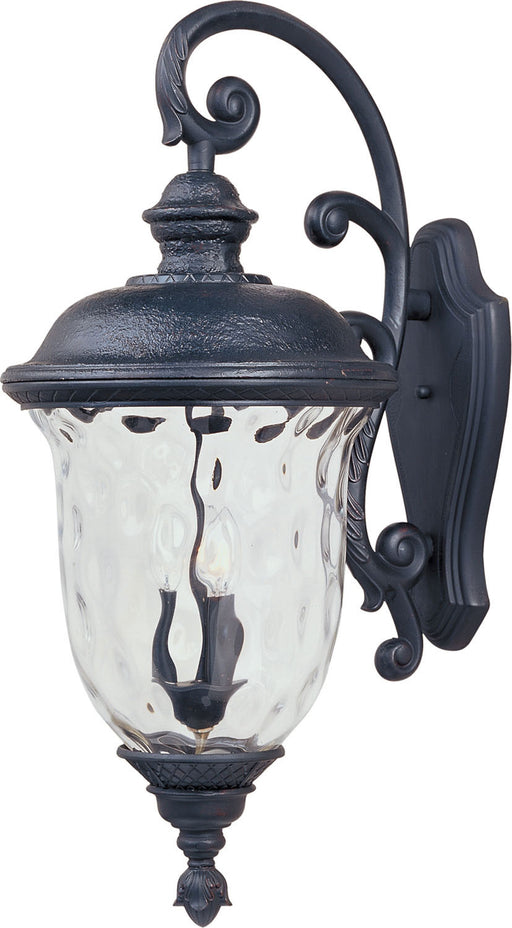 Myhouse Lighting Maxim - 3498WGOB - Three Light Outdoor Wall Lantern - Carriage House DC - Oriental Bronze