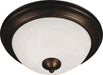 Myhouse Lighting Maxim - 5841MROI - Two Light Flush Mount - Essentials - 584x - Oil Rubbed Bronze