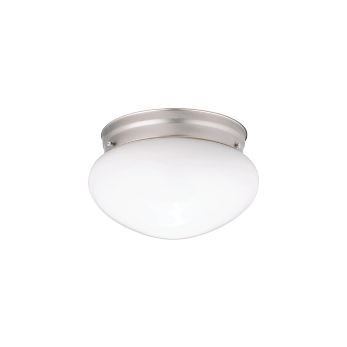 Myhouse Lighting Kichler - 206NI - One Light Flush Mount - Ceiling Space - Brushed Nickel