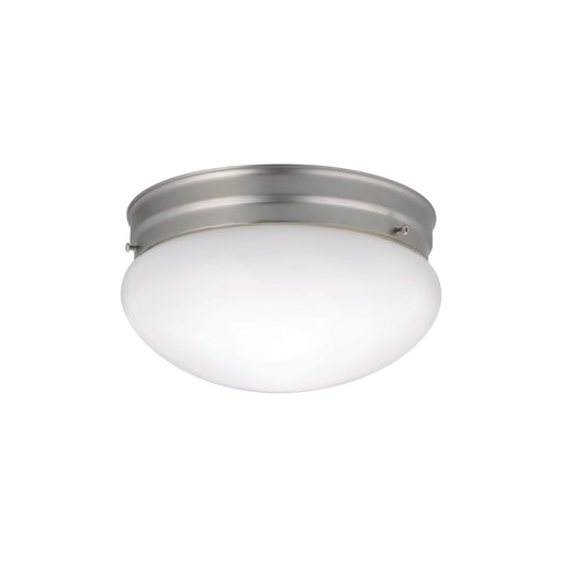 Myhouse Lighting Kichler - 209NI - Two Light Flush Mount - Ceiling Space - Brushed Nickel