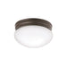 Myhouse Lighting Kichler - 209OZ - Two Light Flush Mount - Ceiling Space - Olde Bronze