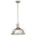 Myhouse Lighting Kichler - 2666PN - One Light Pendant - Hatteras Bay - Polished Nickel