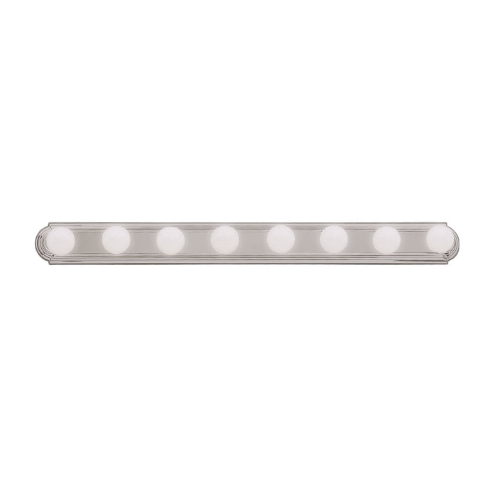 Myhouse Lighting Kichler - 5019NI - Eight Light Linear Bath - No Family - Brushed Nickel