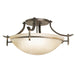 Myhouse Lighting Kichler - 3606OZ - Three Light Semi Flush Mount - Olympia - Olde Bronze