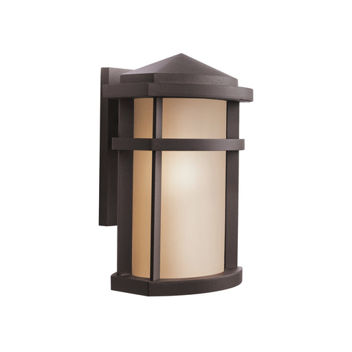 Myhouse Lighting Kichler - 9167AZ - One Light Outdoor Wall Mount - Lantana - Architectural Bronze