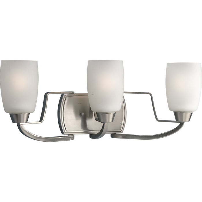 Myhouse Lighting Progress Lighting - P2796-09 - Three Light Bath - Wisten - Brushed Nickel