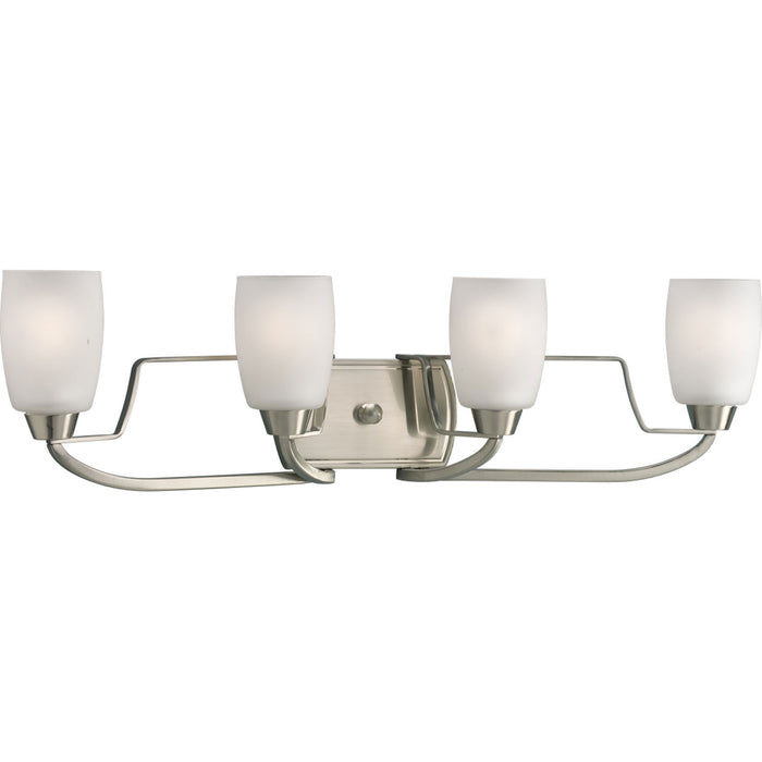 Myhouse Lighting Progress Lighting - P2797-09 - Four Light Bath - Wisten - Brushed Nickel