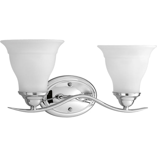 Myhouse Lighting Progress Lighting - P3191-15 - Two Light Bath Bracket - Trinity - Polished Chrome