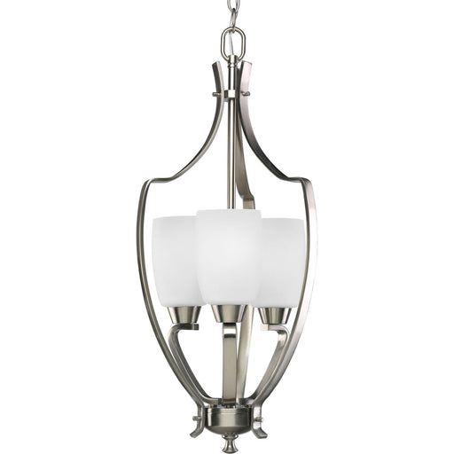 Myhouse Lighting Progress Lighting - P3509-09 - Three Light Foyer Pendant - Wisten - Brushed Nickel