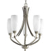 Myhouse Lighting Progress Lighting - P4436-09 - Five Light Chandelier - Wisten - Brushed Nickel