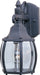 Myhouse Lighting Maxim - 1031BK - One Light Outdoor Wall Lantern - Crown Hill - Black