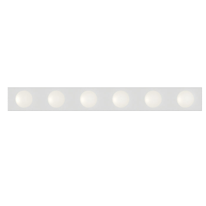 Myhouse Lighting Maxim - 4456PC - Six Light Bath Vanity - Essentials - 445x - Polished Chrome