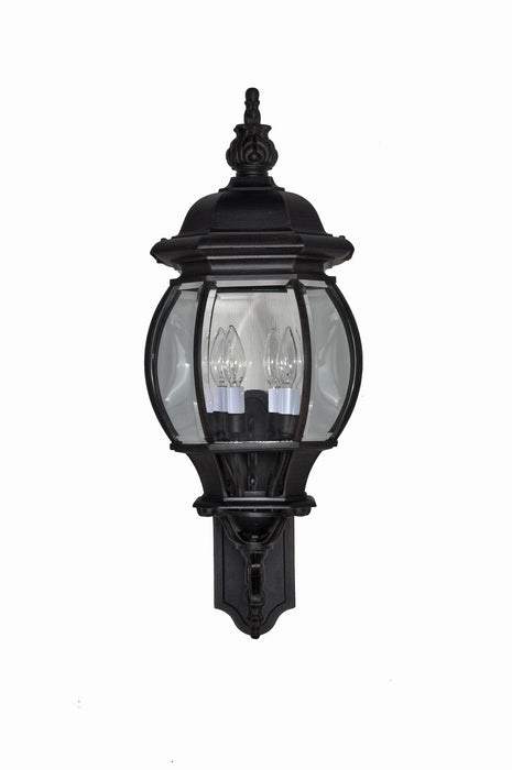 Myhouse Lighting Maxim - 1037BK - Four Light Outdoor Wall Lantern - Crown Hill - Black