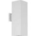 Myhouse Lighting Progress Lighting - P5644-30 - Two Light Wall Lantern - Square - White