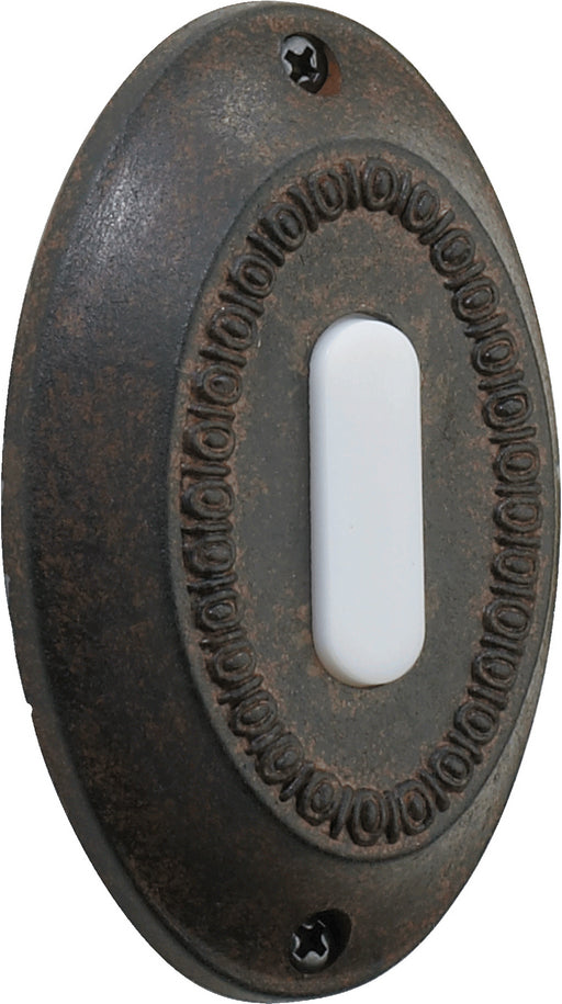 Myhouse Lighting Quorum - 7-307-44 - Door Chime Button - 7-307 Door Buttons - Toasted Sienna