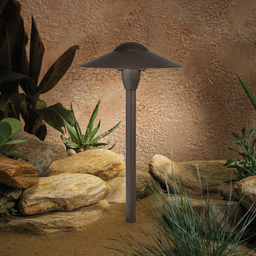 Myhouse Lighting Kichler - 15410AZT - One Light Path & Spread - No Family - Textured Architectural Bronze