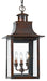 Myhouse Lighting Quoizel - CM1912AC - Three Light Outdoor Hanging Lantern - Chalmers - Aged Copper