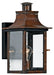 Myhouse Lighting Quoizel - CM8408AC - One Light Outdoor Wall Lantern - Chalmers - Aged Copper