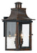 Myhouse Lighting Quoizel - CM8410AC - Two Light Outdoor Wall Lantern - Chalmers - Aged Copper