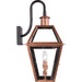 Myhouse Lighting Quoizel - RO8411AC - Two Light Outdoor Wall Lantern - Rue De Royal - Aged Copper