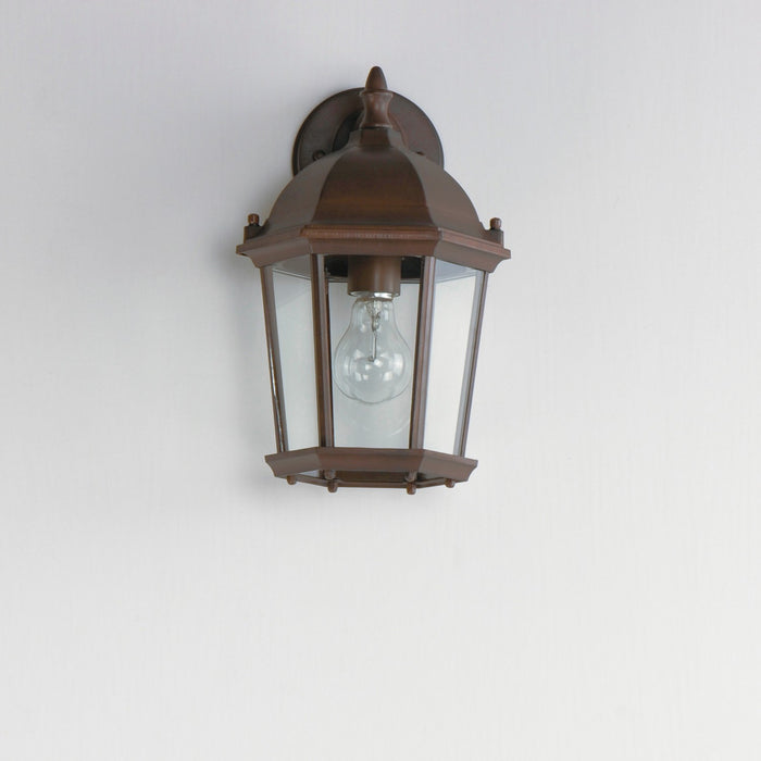 Myhouse Lighting Maxim - 1024EB - One Light Outdoor Wall Lantern - Builder Cast - Empire Bronze