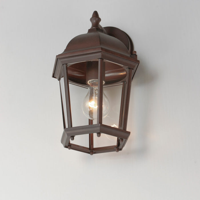 Myhouse Lighting Maxim - 1024EB - One Light Outdoor Wall Lantern - Builder Cast - Empire Bronze