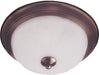 Myhouse Lighting Maxim - 5830FTOI - One Light Flush Mount - Essentials - 583x - Oil Rubbed Bronze