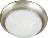 Myhouse Lighting Maxim - 5850MRSN - One Light Flush Mount - Essentials - 585x - Satin Nickel