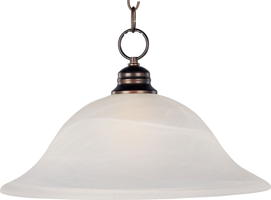 Myhouse Lighting Maxim - 91076MROI - One Light Pendant - Essentials - 9106x - Oil Rubbed Bronze